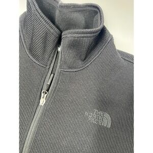 The North Face Mens Fleece Jacket Full Zip Black Size Large